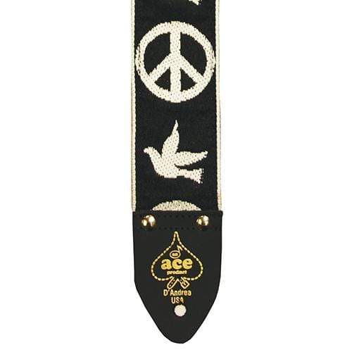 D'Andrea Ace Vintage Reissue Guitar Strap | Peace and Dove