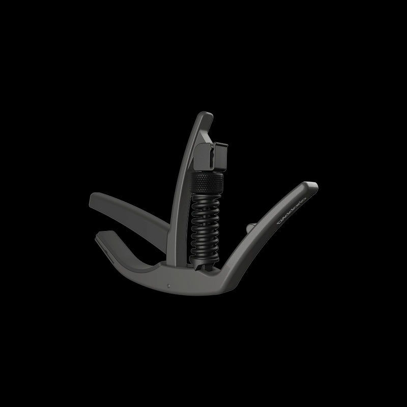 D'Addario Artist Capo | Adjustable Tension | Metallic Grey