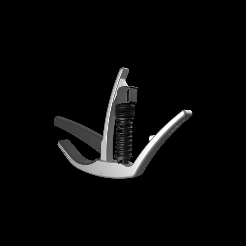 D'Addario Artist Capo | Adjustable Tension | Silver