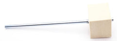 Danmar Bass Drum Beater | Square Felt with Chrome Shaft