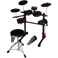 Ddrum E-flex Complete Electronic Drumset with Mesh Drum Heads