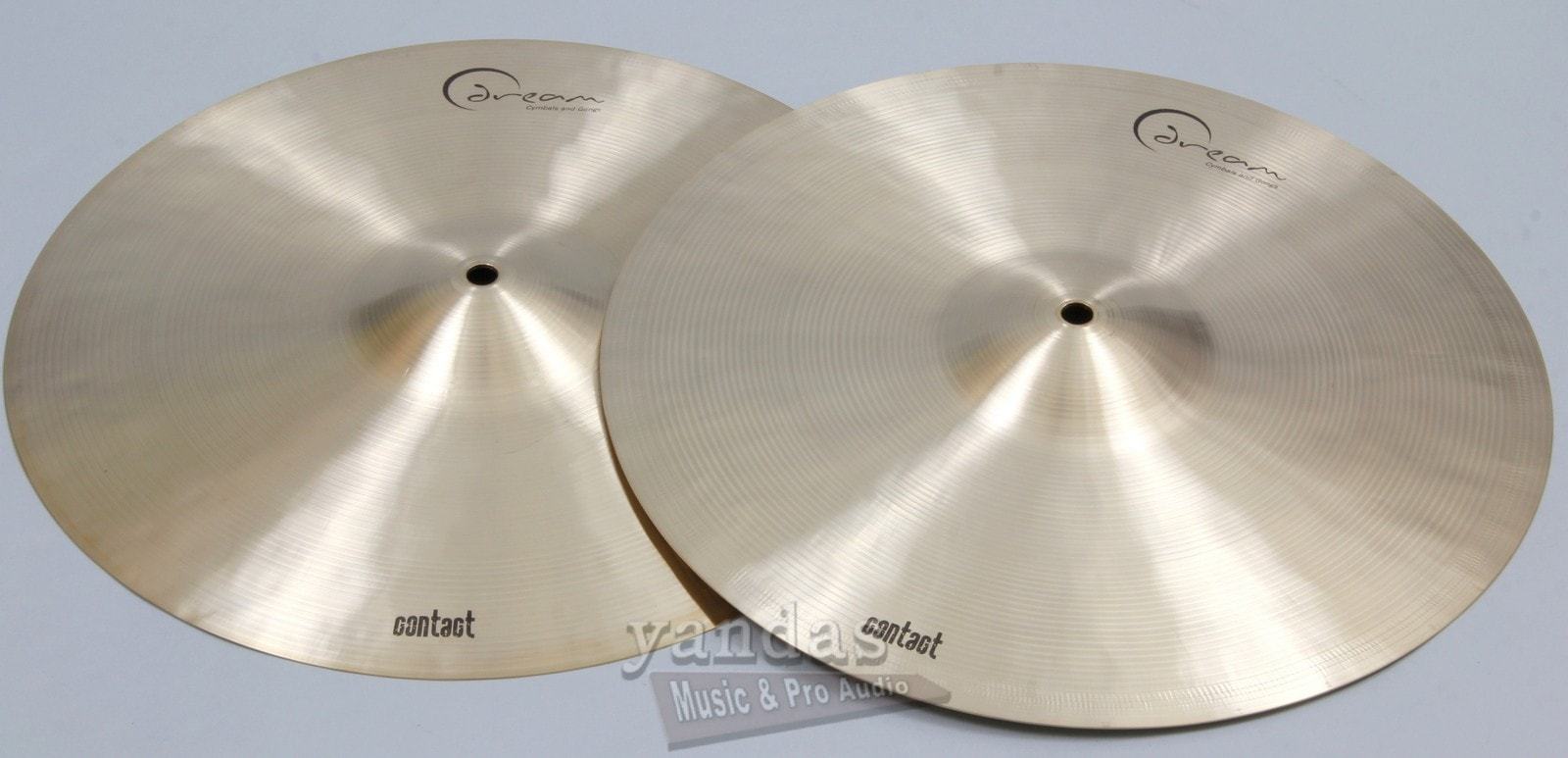 Dream Cymbals Contact Series Hi Hat Cymbal 15 Inch