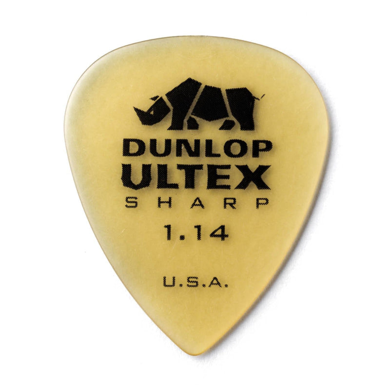 Dunlop 433P1.14 Ultex Sharp Guitar Picks 6 Pack