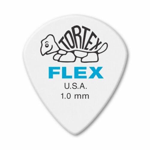 Dunlop 468 Tortex Flex Jazz III 1.0 mm 12 Pack