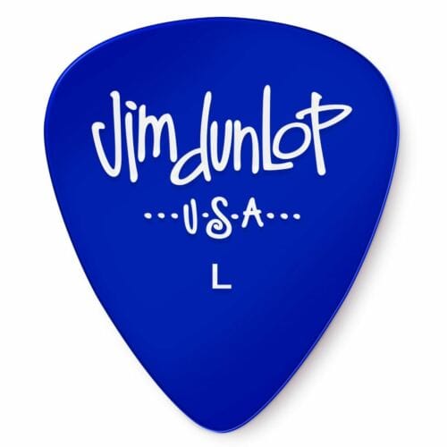 Dunlop 486PLT Gels Guitar Picks, Blue Light, 12 Pack