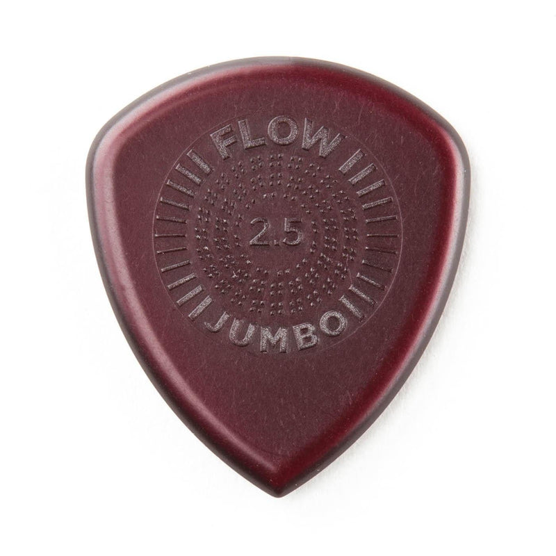 Dunlop Flow Jumbo Guitar Picks, 3 Pack, 2.5 mm