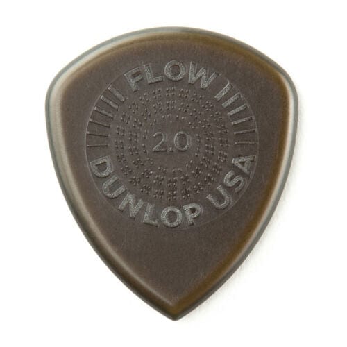 Dunlop Flow Standard Grip Guitar Picks 2.0 mm 6 Pack