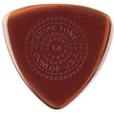 Dunlop Guitar Picks 3 Pack Primetone Tri Triangle Text Hand Sculpted 1.4mm