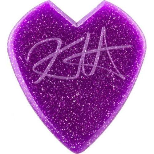 Dunlop Kirk Hammett Signature Jazz III Guitar Picks 1.38mm, Purple Sparkle