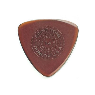 Dunlop Primetone Sculpted Small Triangle Gutiar Pick | 1.4mm | 3 Pack