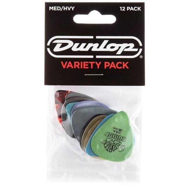 Dunlop PVP102 Variety Pack Medium/Heavy Players - 12 Pack