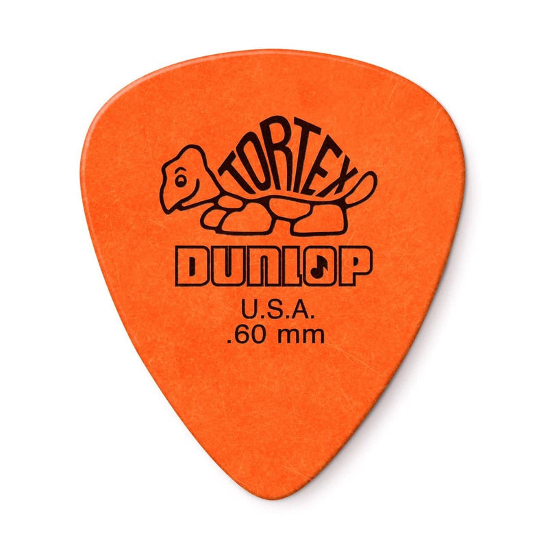 Dunlop Tortex Guitar Picks .60 12/PK
