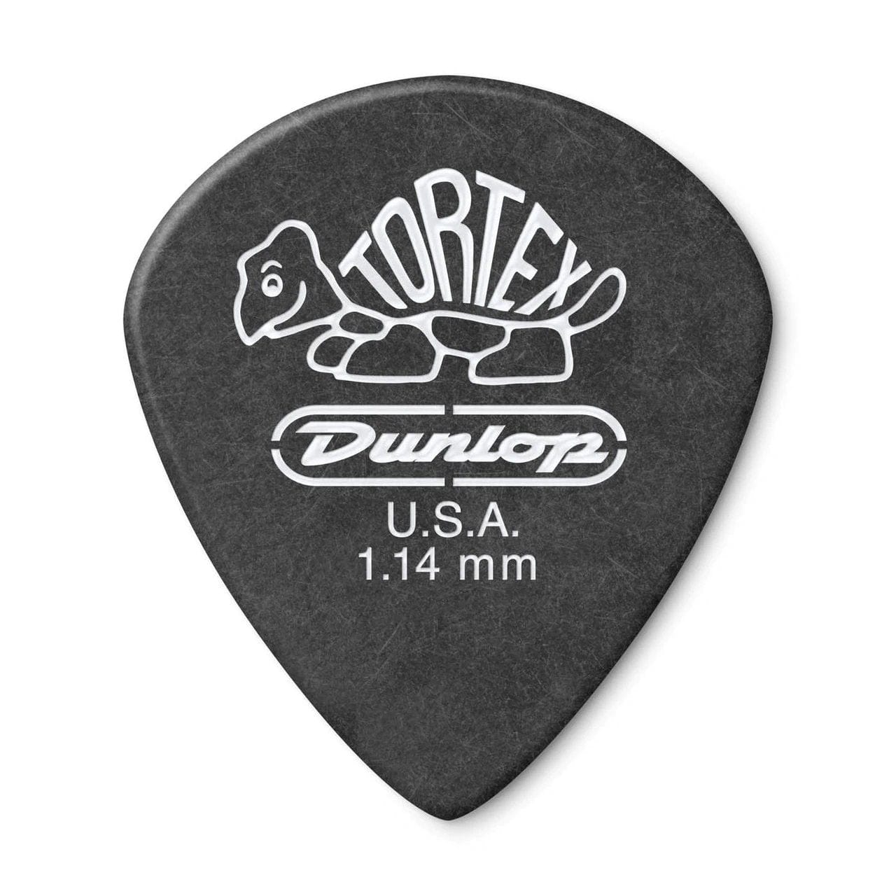 Dunlop Tortex Pitch Black Jazz Guitar Picks 1 Dozen 1.14 mm