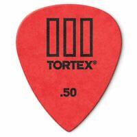 Dunlop Tortex T3 Sharp Tip Guitar Picks 12-Pack .50 mm