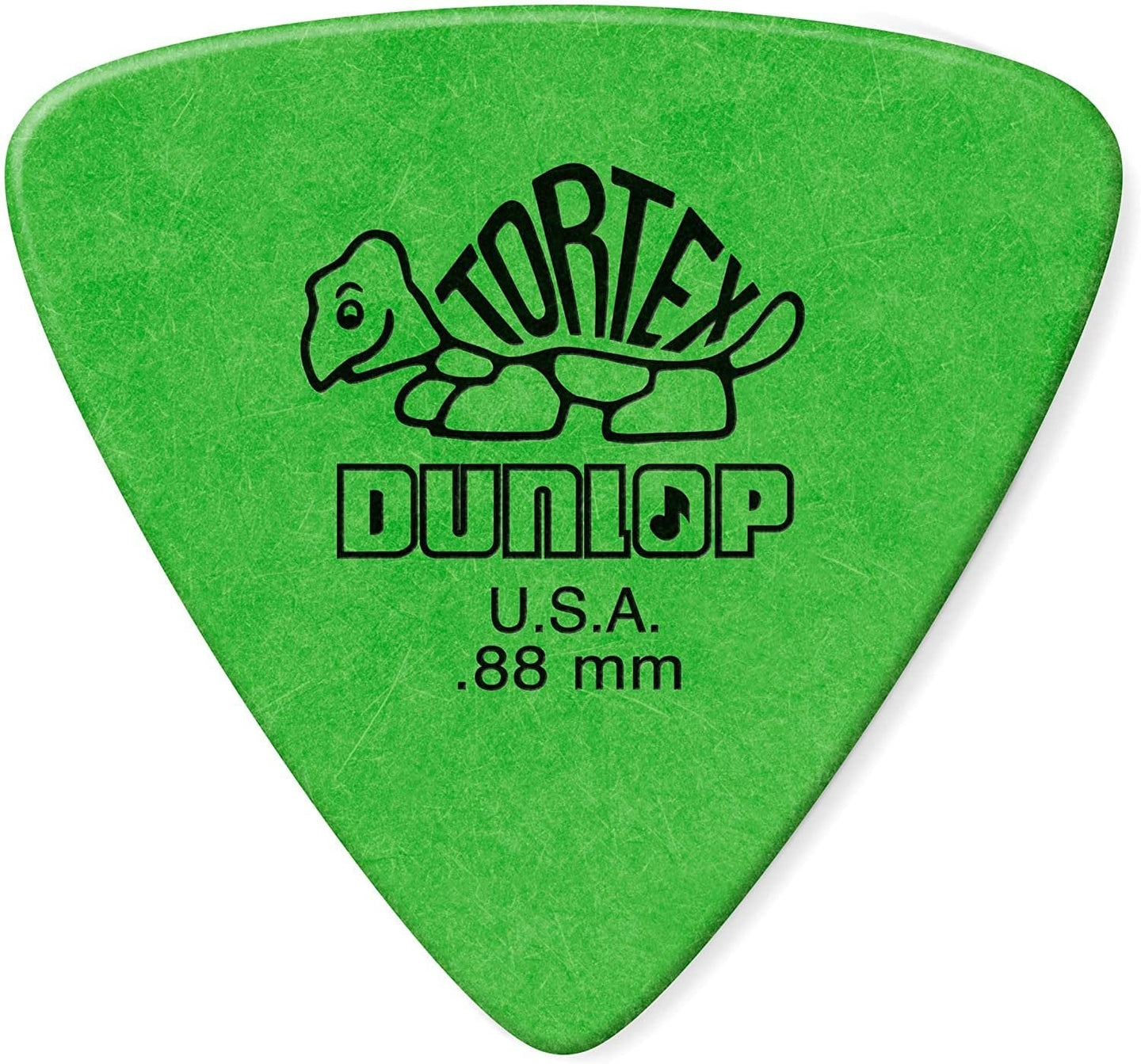 Dunlop Tortex Triangle .88mm Green Guitar Picks - 6 Pack