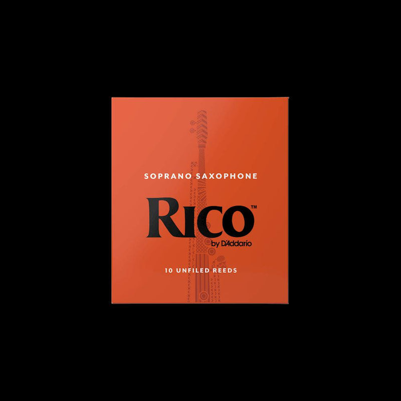 D'Addario Rico Soprano Saxophone Reeds | 2 Strength | 10 Pack