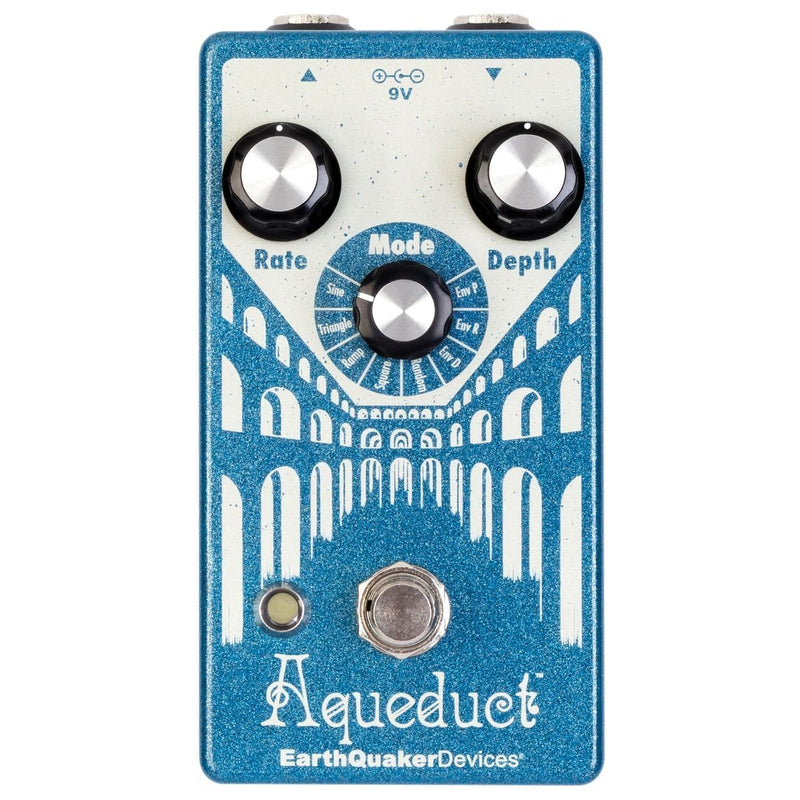 Earthquaker EQDAQUE Aqueduct Vibrato Effect Pedal