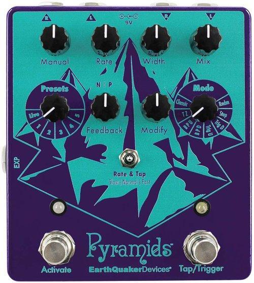 EarthQuaker Pyramids Stereo Flanger