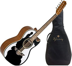 El Patron Bajo Quinto with Bag | Glossy Black