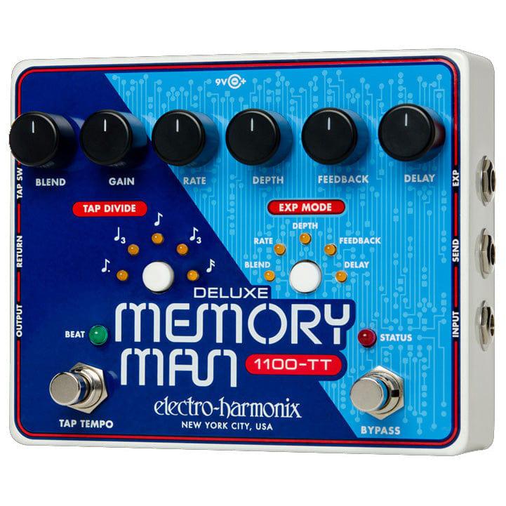 Electro-Harmonix 1100-TT Deluxe Memory Man 1100ms Tap Tempo Delay Pedal