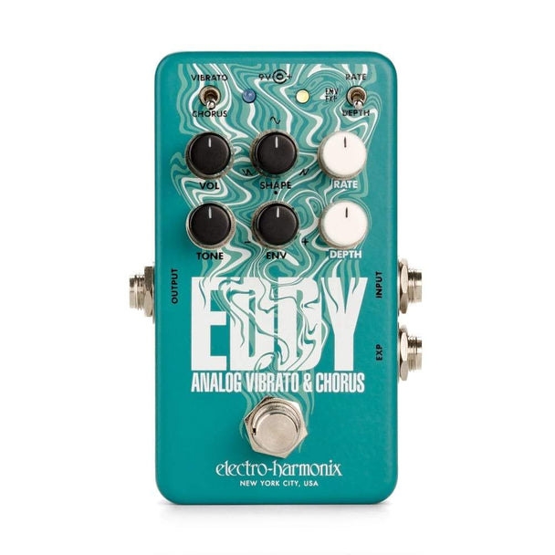 Electro Harmonix Eddy Vibrato 7 Chorus Pedal