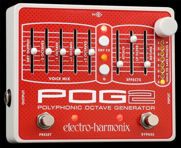 Electro Harmonix Pog 2 Polyphonic Octave Pedal
