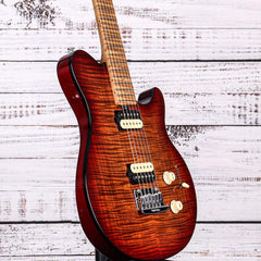 Ernie Ball Axis Super Sport Electric Guitar | Roasted Amber Flame
