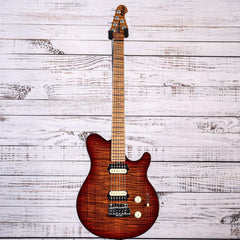 Ernie Ball Axis Super Sport Electric Guitar | Roasted Amber Flame