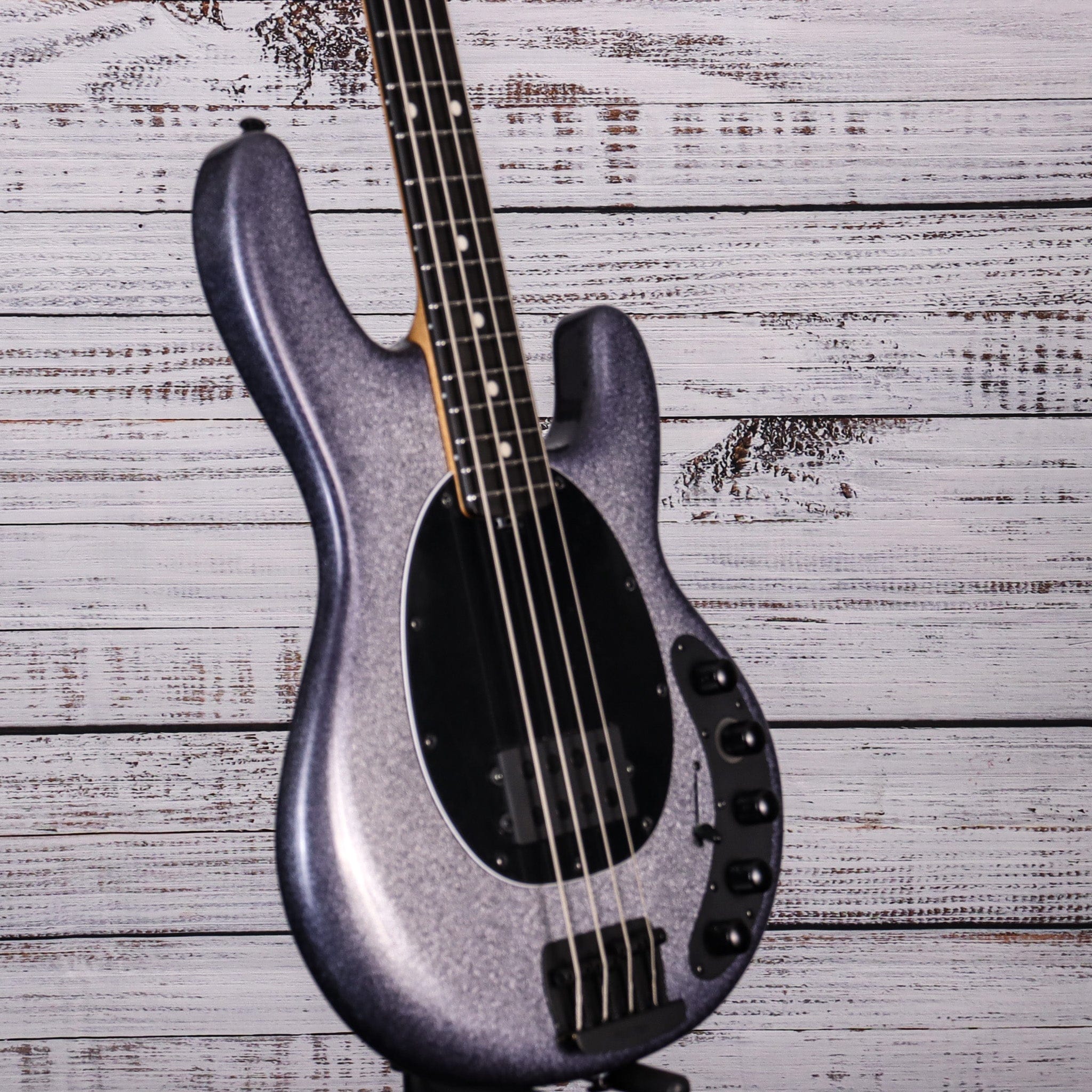 Ernie Ball Music Man DarkRay Bass Guitar | Ebony Fingerboard | Starry Night