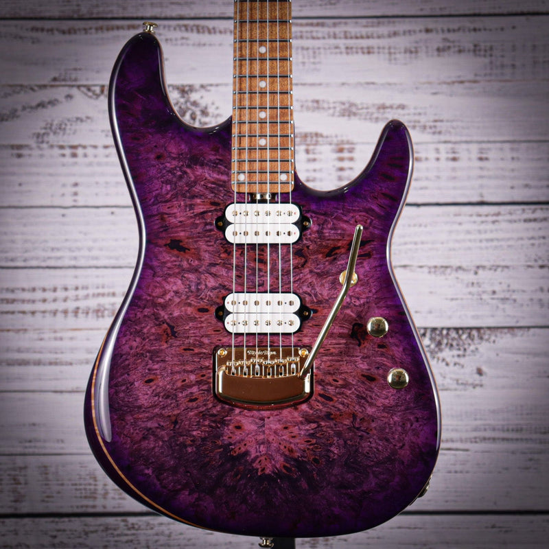 Ernie Ball Music Man Jason Richardson Signature Cutlass, BFR Purple Majora