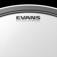 Evans UV EMAD Bass Drumhead w/Tom Hoop | 16"