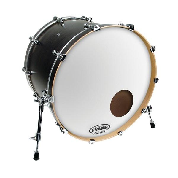 Evans EQ3 Reso Smooth White Bass Drum Heads