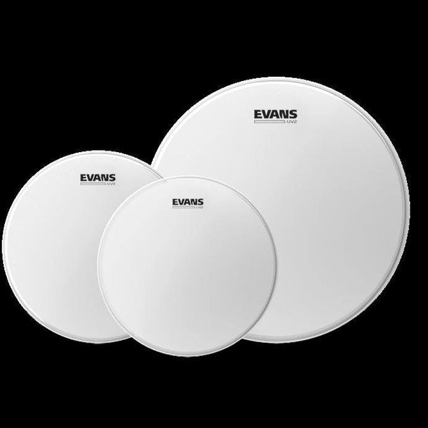 Evans UV2 Coated Drumhead Fusion Tom-pack 10, 12, 14