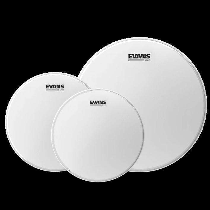 Evans UV2 Coated Drumhead Standard Tom-pack 12, 13, 16