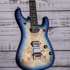 EVH 5150 Deluxe Poplar Burl Electric Guitar | Aqua Burst