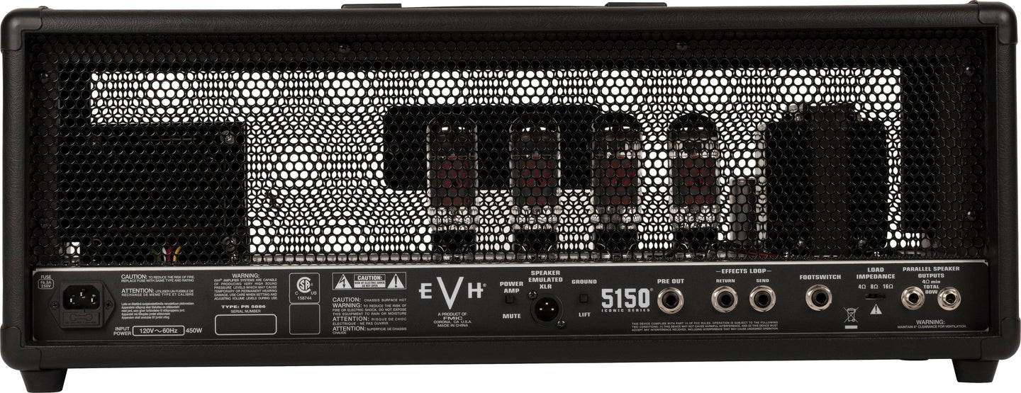 EVH 5150 Iconic Series 80W Head | Black