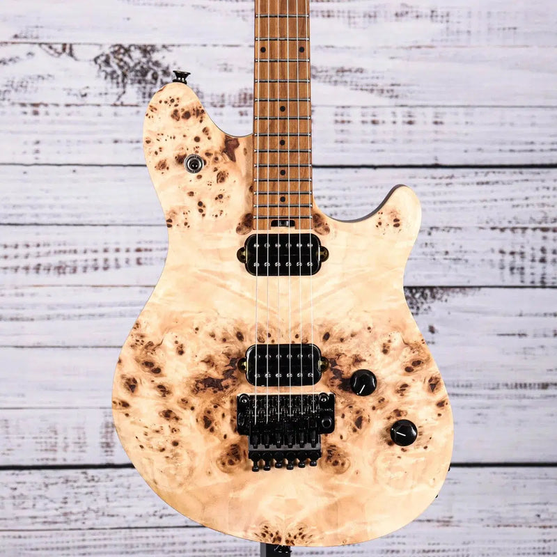 EVH Wolfgang® WG Standard Exotic Polar Burl | Baked Maple Fingerboard | Natural