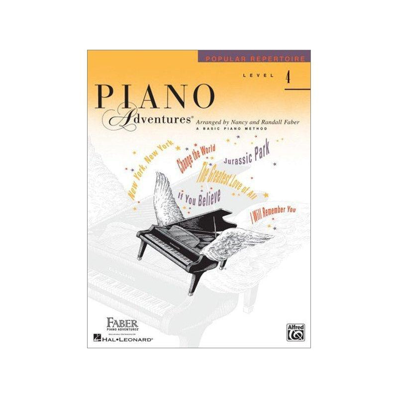 Faber Piano Adventures Level 4 Popular Repertoire