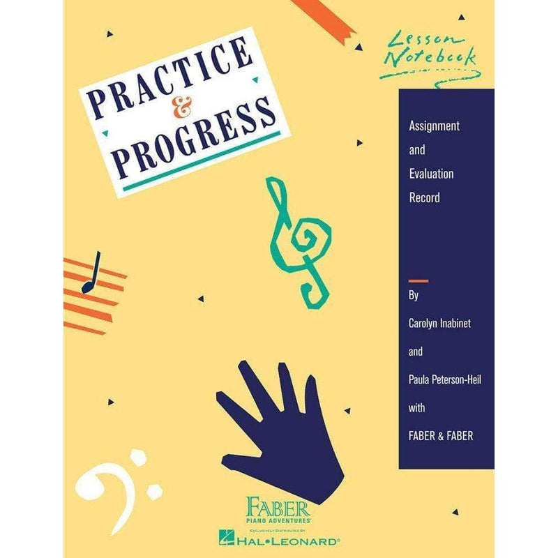 Faber Piano Adventures | Practice & Progress Lesson Notebook