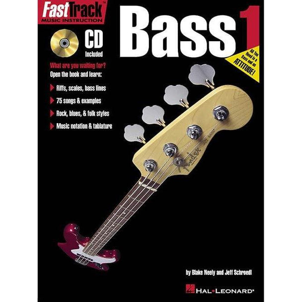 Fast Track Bass Method Book | Book 1 With CD