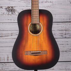 Fender 3/4 Steel String Acoustic Guitar | Sunburst | w/Gig Bag | FA-15