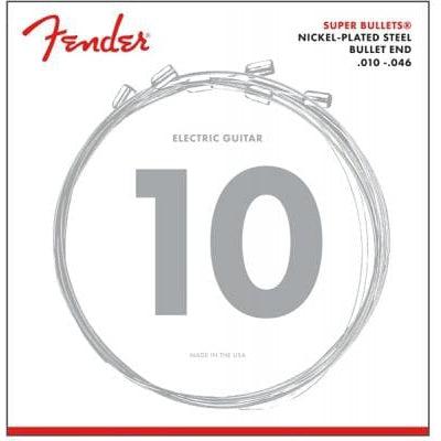 Fender 3250R Super Bullet Nickel Plated Steel Guitar Strings (.010-.046)| 0733250406