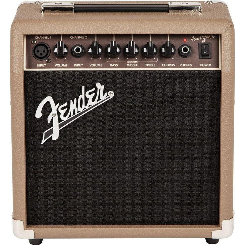 Fender Acoustasonic 15 Acoustic Guitar Amplifier - Acoustasonic 15
