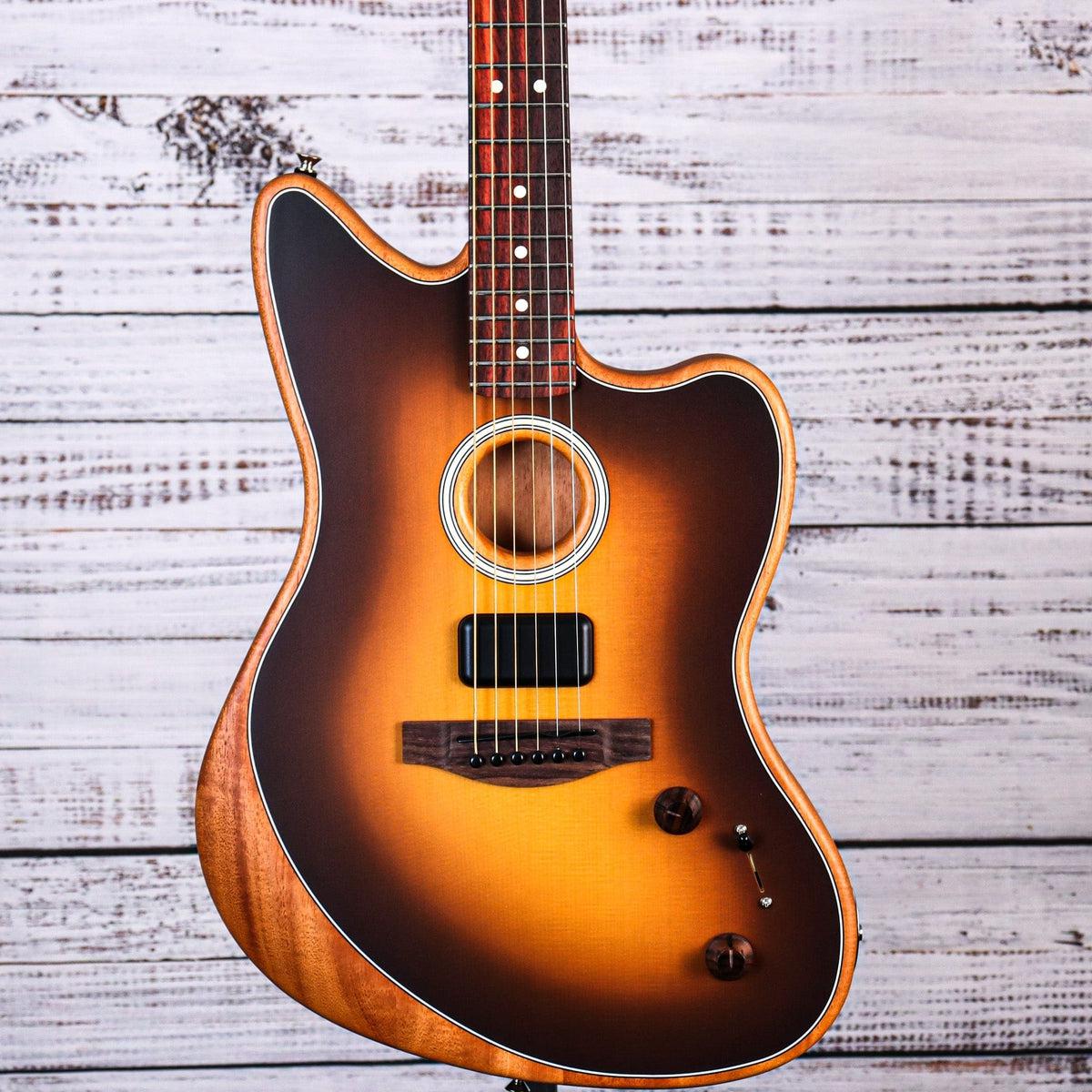 Fender Acoustasonic Player Jazzmaster Guitar | Rosewood Fretboard | 2-Color Sunburst