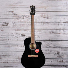Fender Acoustic-Electric Guitar | Black | CD-60SCE