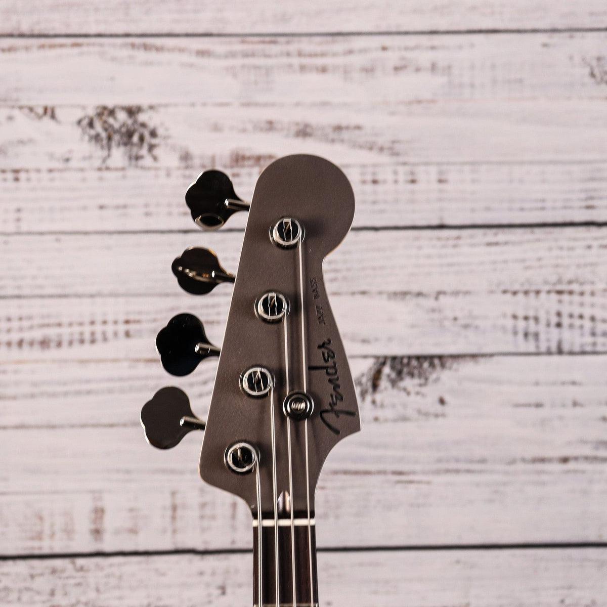 Fender Aerodyne Special Jazz Bass Guitar| Rosewood Fingerboard | Dolphin Gray Metallic