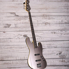Fender Aerodyne Special Jazz Bass Guitar| Rosewood Fingerboard | Dolphin Gray Metallic