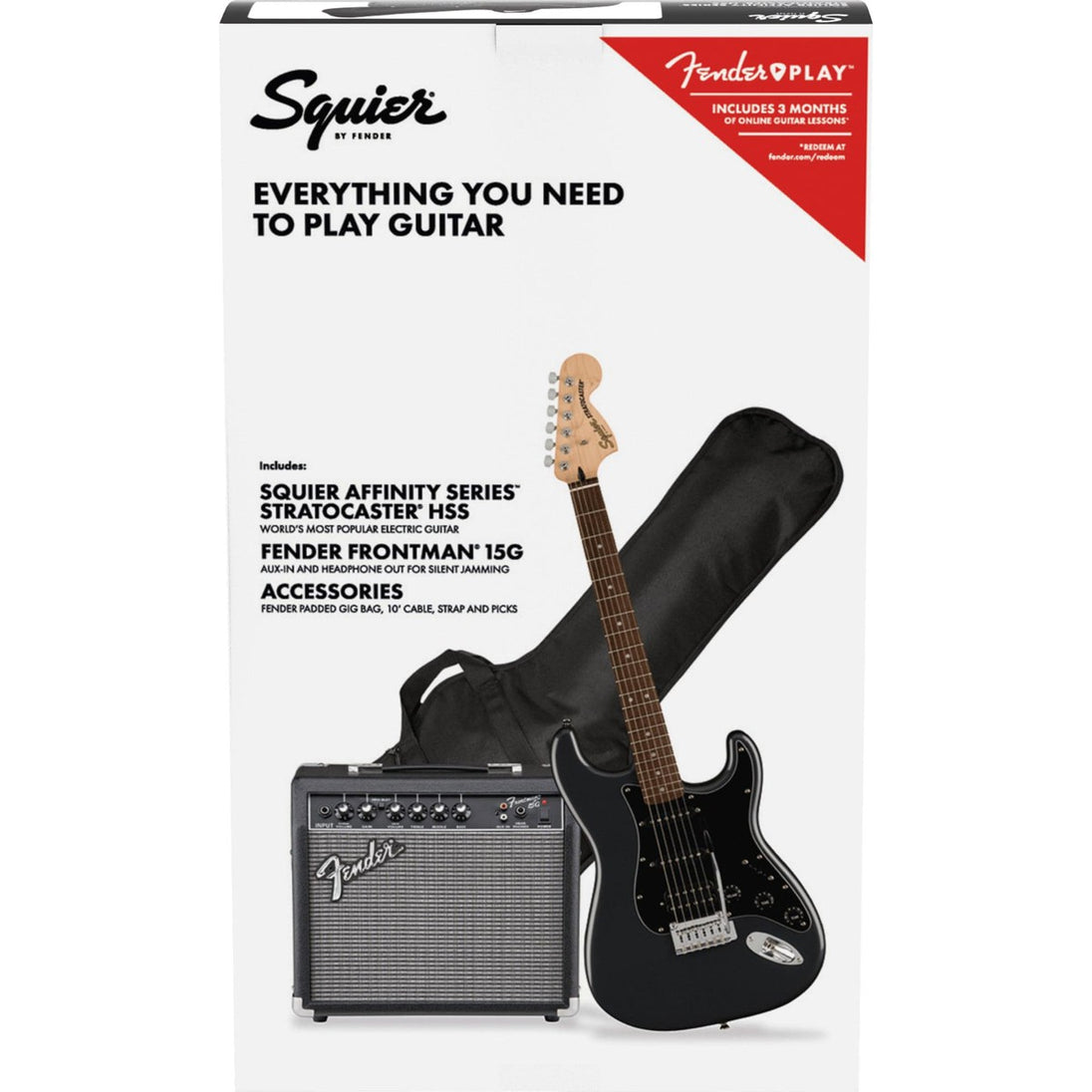 Fender Affinity Series Stratocaster HSS Pack