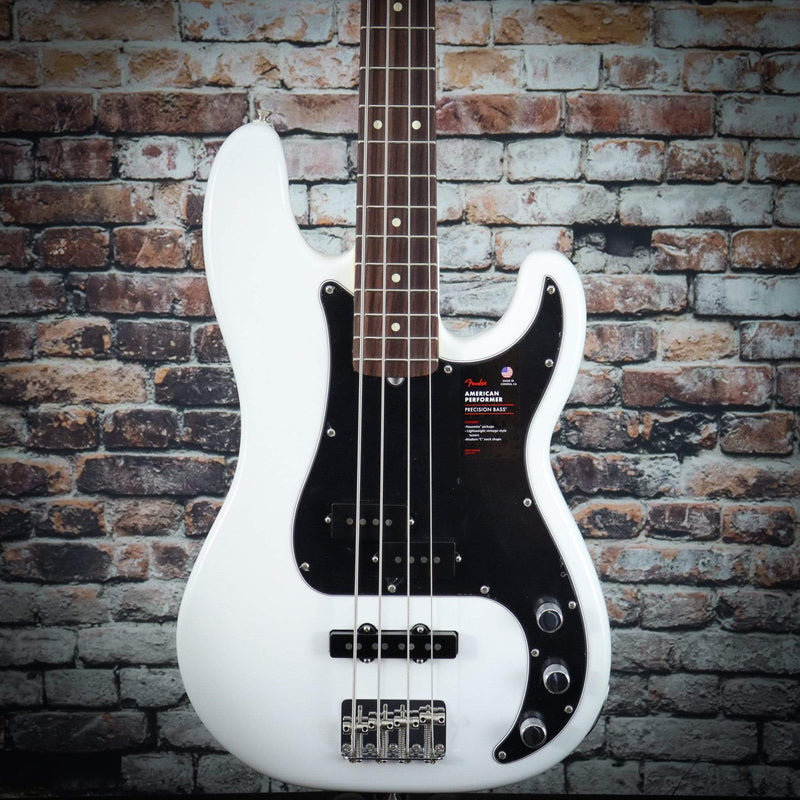 Fender American Performer Precision Bass | Arctic White