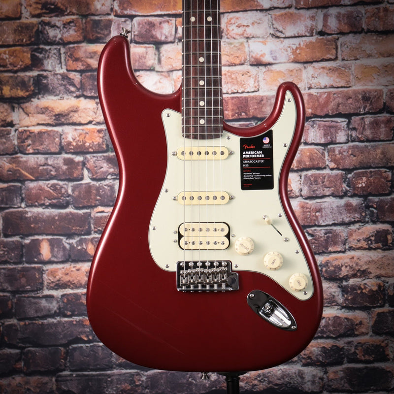 Fender American Performer Stratocaster HSS | Aubergine
